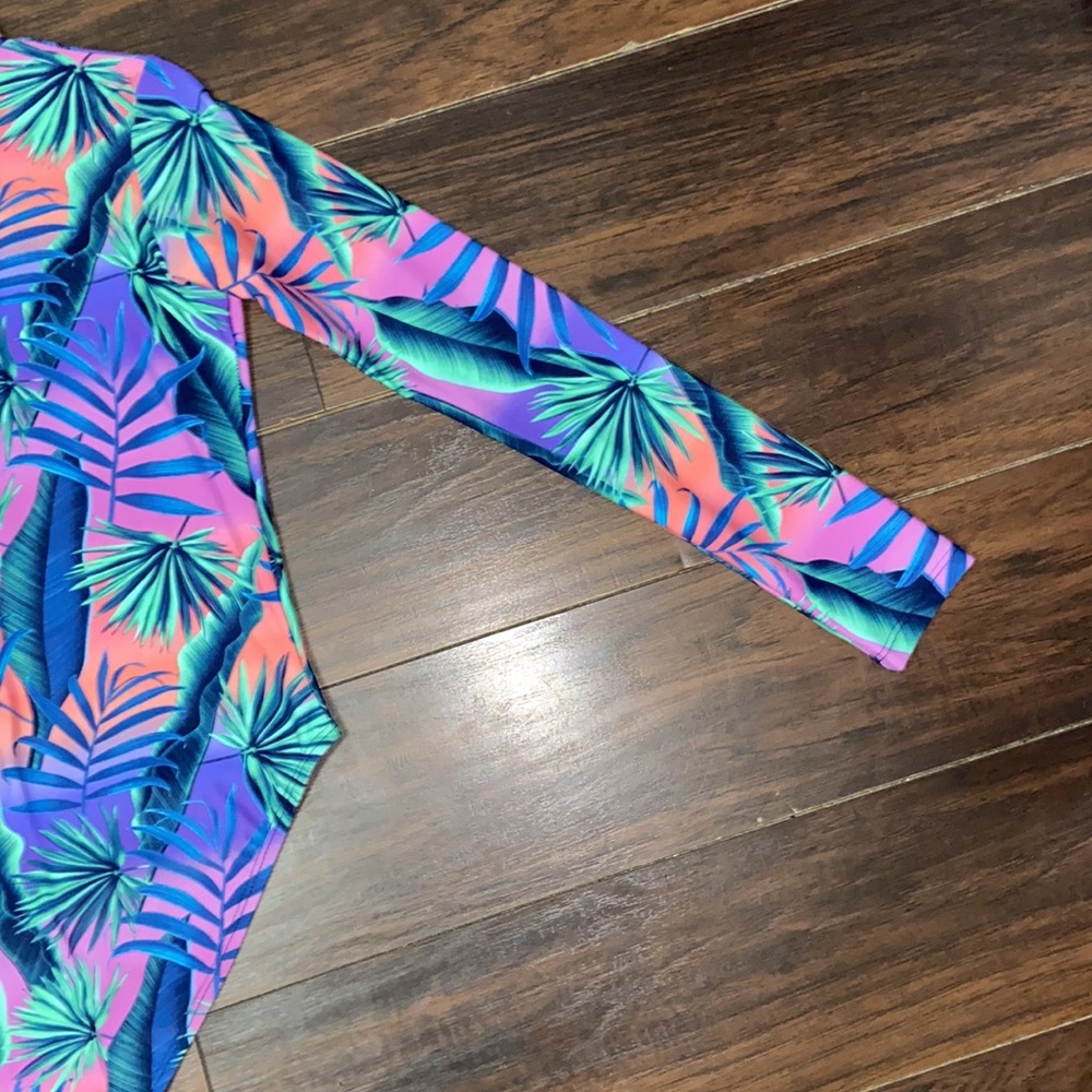 “Miami Baby” Long Sleeved Swimsuit - Size L - Fashion Nova ACCEPTING ALL OFFERS!